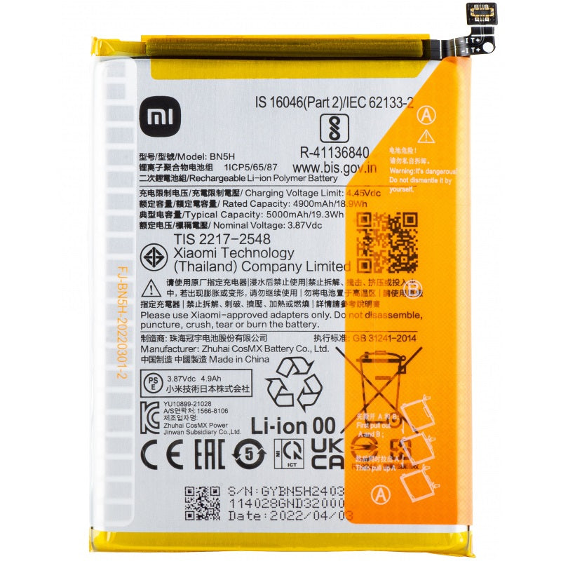 Original BN5H Battery