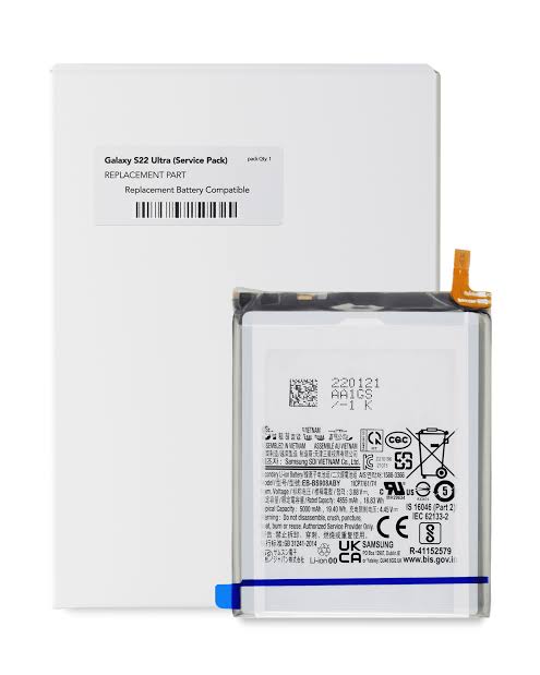 Samsung S22 ultra battery