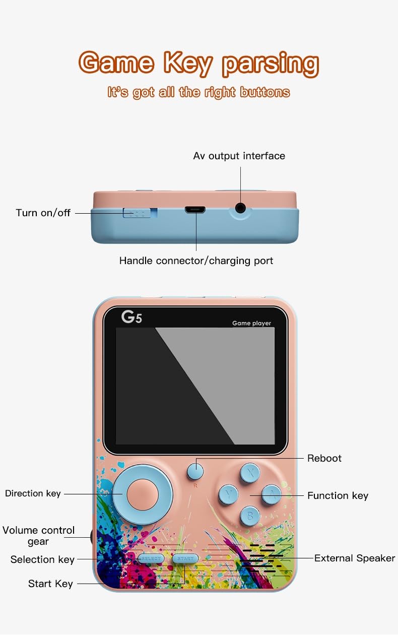 G5 Retro Game Box Console