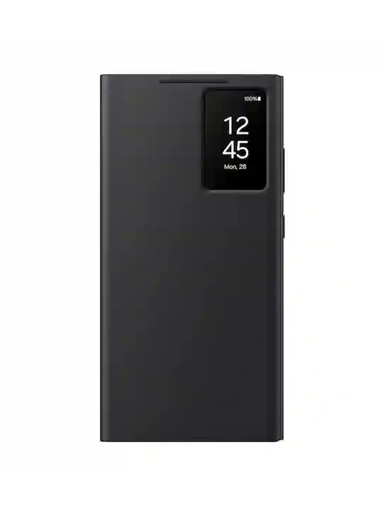 Smart View Wallet Flip Cover for Samsung Galaxy S24 Ultra