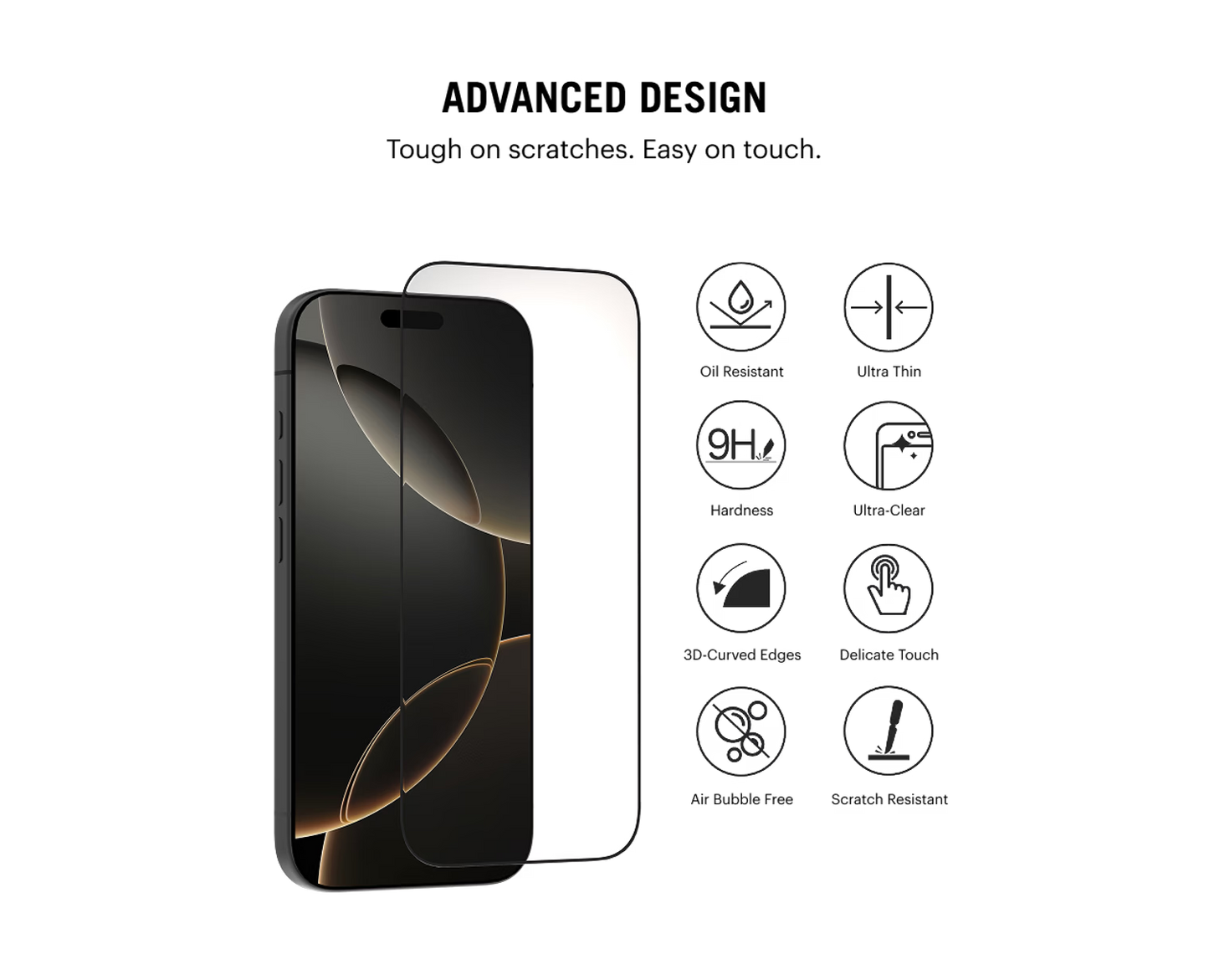 Screen Protector with Applicator Tray