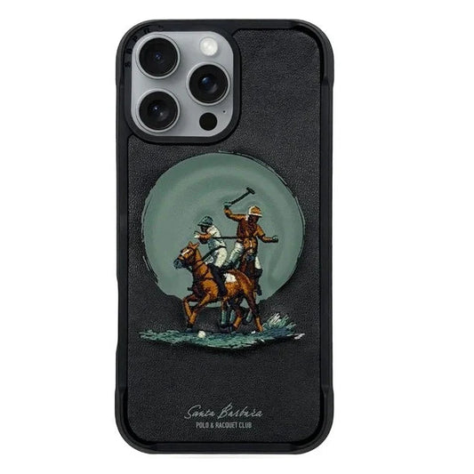 Original Santa Barbara Polo Racquet Club Aubrey Series Leather Magsafe Case