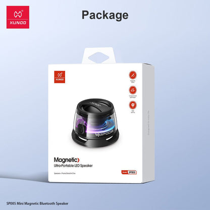 Magnetic bluetooth speaker
