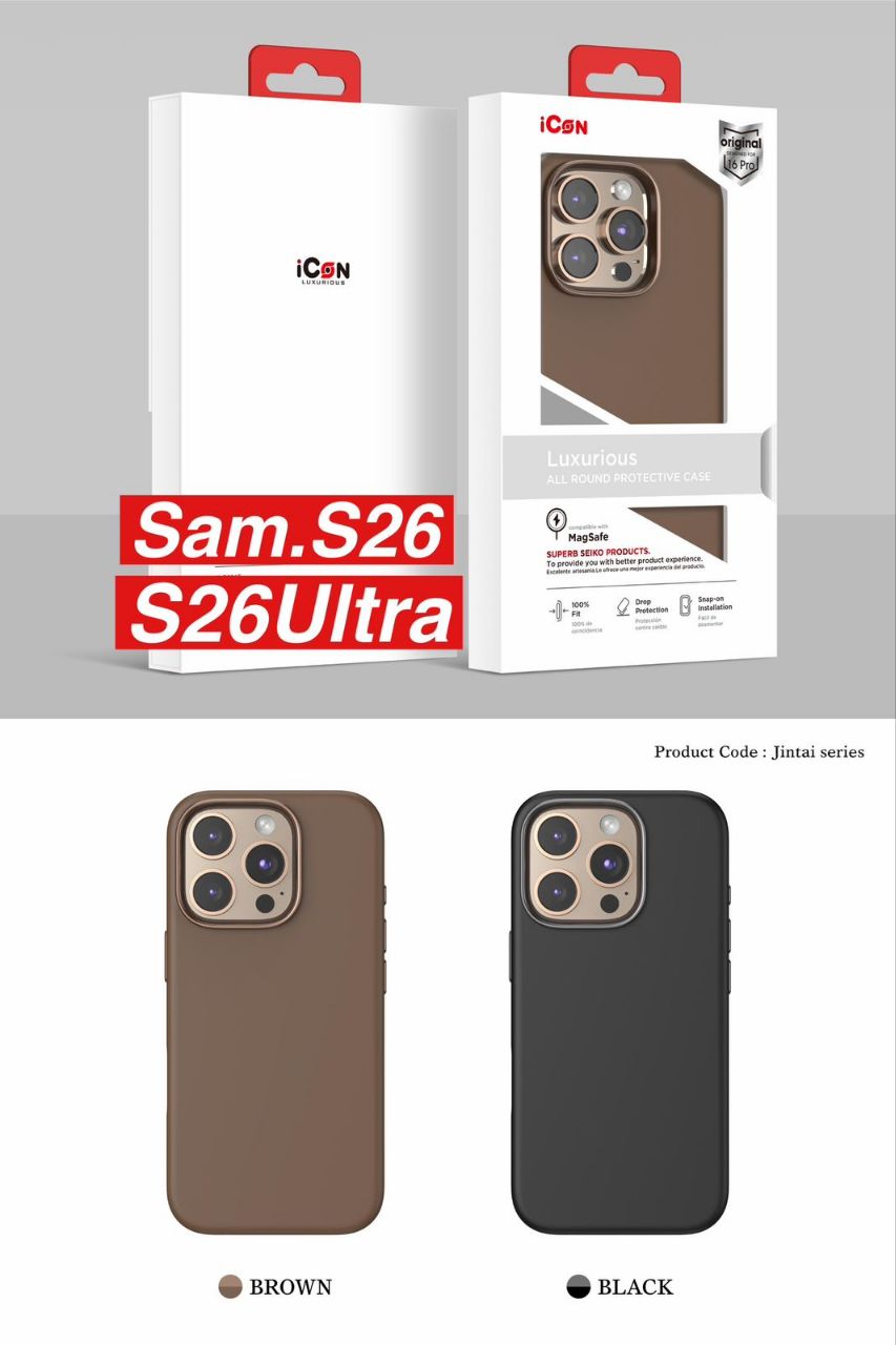 iCon Jintai Series 
Velvet Silicone Case