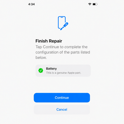 Original iPhone Battery Replacement – 100% Health, No Error Message, Genuine & Reliable